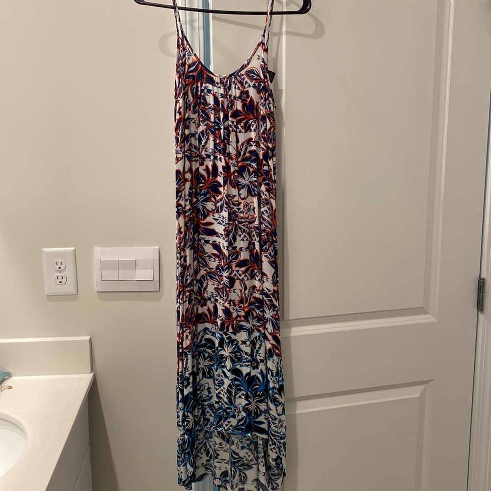 AQUA floral Maxi dress - Picture 3 of 6